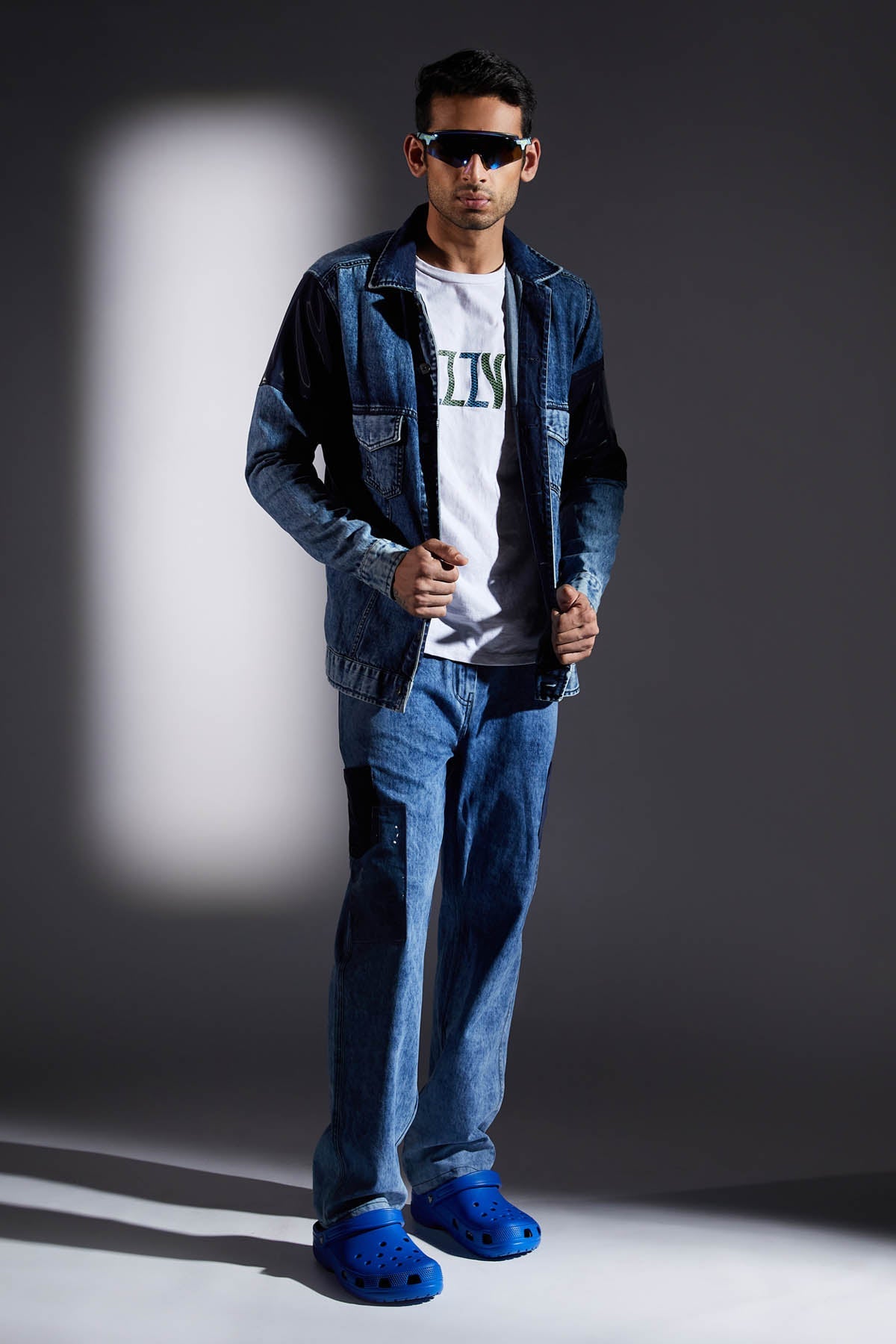 Ocean Wash Denim Jacket for Men